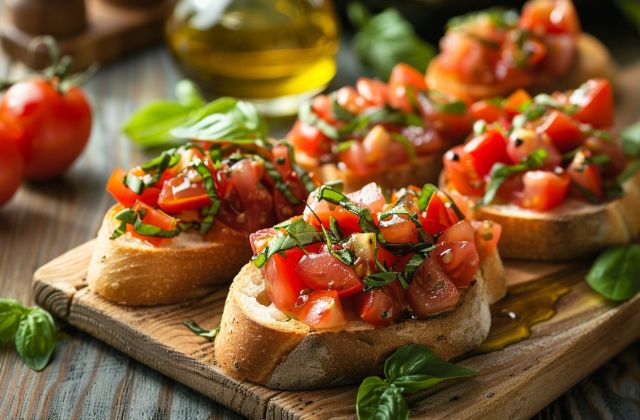 Nr. 14 – Kirschtomaten-Bruschetta